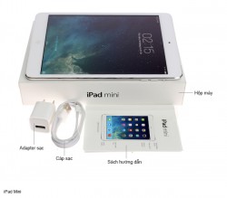 iPad Mini 32GB Wifi + 4G (Trắng) like new mới 99%_1