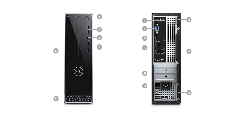 Máy tính đồng bộ Dell Inspiron 3470 (STI51315-8G-1T)