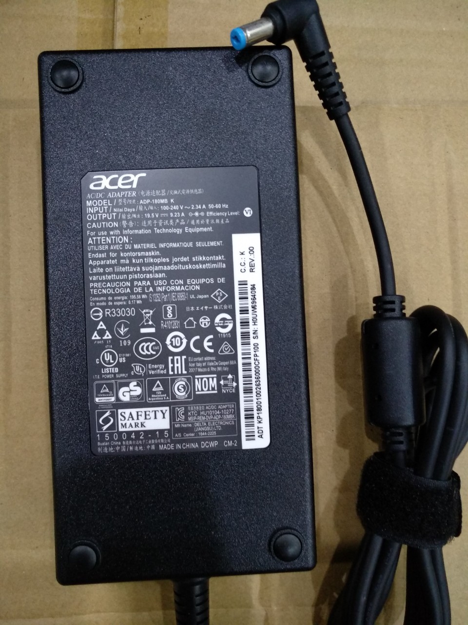 Sạc Laptop Acer Gaming Nitro 5 Eagle AN515-57 RTX 3050Ti 