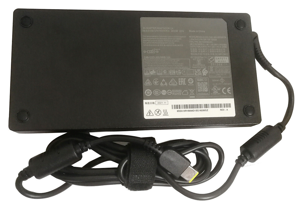 Sạc dành cho Laptop Lenovo Gaming Legion 5 Pro Legion 7 Pro Slim 20V 15a 300W AC Adapter (ADL300SDC3A) _002