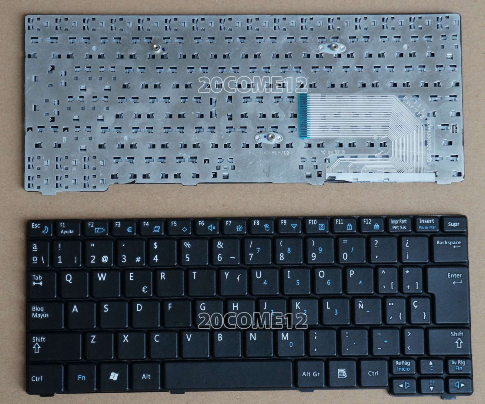 Bàn phím Netbook SamSung N148, N150, NB30, N128, N140 _001