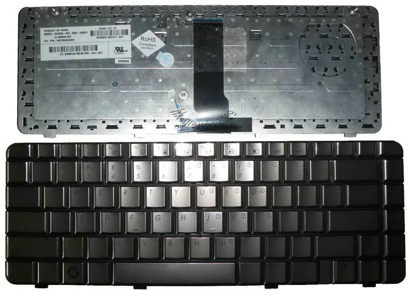 Bàn phím Laptop HP DV3000, DV3500,  DV3600,  DV3700_002