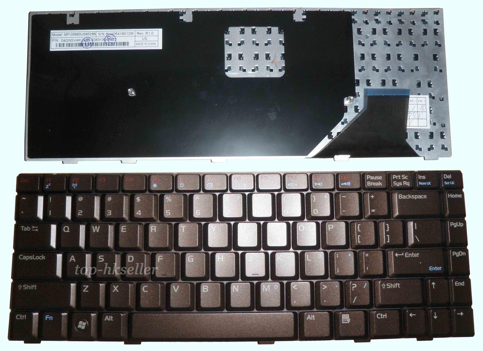 Bàn phím laptop Asus X83, X83V, X83Vb, X83Vm 